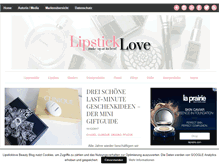 Tablet Screenshot of lipsticklove.de